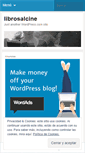 Mobile Screenshot of librosalcine.wordpress.com
