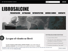 Tablet Screenshot of librosalcine.wordpress.com