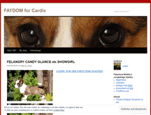 Tablet Screenshot of faydomcardis.wordpress.com