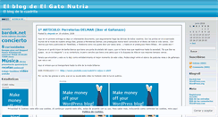 Desktop Screenshot of elgatonutria.wordpress.com