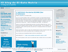 Tablet Screenshot of elgatonutria.wordpress.com