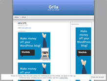 Tablet Screenshot of grlla.wordpress.com