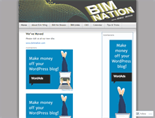 Tablet Screenshot of bimnation.wordpress.com