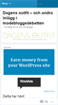 Mobile Screenshot of dagensoutfit.wordpress.com