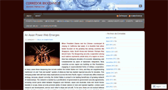 Desktop Screenshot of corredorbioceanico.wordpress.com