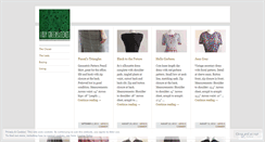 Desktop Screenshot of ladygreensleevescloset.wordpress.com