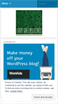 Mobile Screenshot of ladygreensleevescloset.wordpress.com