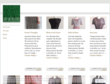 Tablet Screenshot of ladygreensleevescloset.wordpress.com