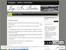 Tablet Screenshot of kokyjabn.wordpress.com
