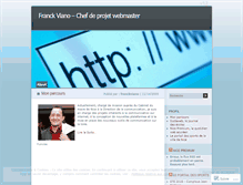 Tablet Screenshot of franckviano.wordpress.com