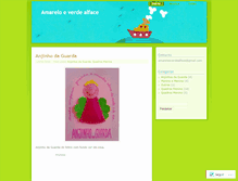 Tablet Screenshot of amareloeverdealface.wordpress.com