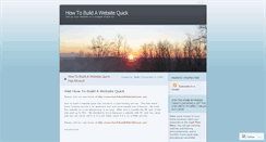 Desktop Screenshot of buildrweb.wordpress.com