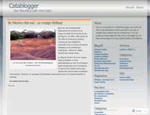 Tablet Screenshot of catablogger.wordpress.com