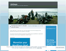Tablet Screenshot of johnhayes.wordpress.com