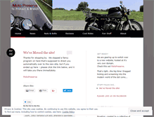 Tablet Screenshot of motopreserve.wordpress.com
