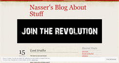 Desktop Screenshot of nasu313.wordpress.com