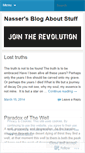 Mobile Screenshot of nasu313.wordpress.com