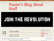 Tablet Screenshot of nasu313.wordpress.com