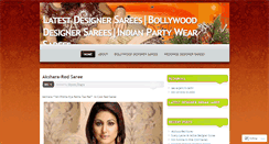 Desktop Screenshot of coolsarees.wordpress.com