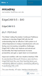 Mobile Screenshot of micadrey.wordpress.com