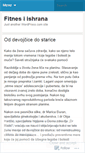 Mobile Screenshot of fitnesishrana.wordpress.com