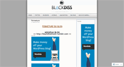 Desktop Screenshot of blackdiss.wordpress.com