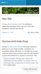 Mobile Screenshot of newleafeats.wordpress.com