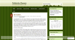 Desktop Screenshot of nchaney.wordpress.com