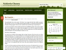 Tablet Screenshot of nchaney.wordpress.com