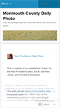Mobile Screenshot of monmouthdailyphoto.wordpress.com