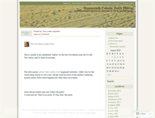 Tablet Screenshot of monmouthdailyphoto.wordpress.com
