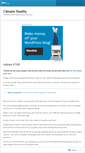 Mobile Screenshot of climatereality.wordpress.com
