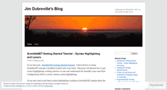 Desktop Screenshot of dubreville.wordpress.com