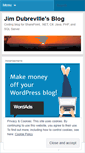 Mobile Screenshot of dubreville.wordpress.com