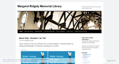 Desktop Screenshot of mrmlibrary.wordpress.com