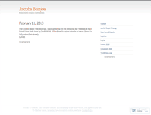 Tablet Screenshot of lowelljacobs.wordpress.com