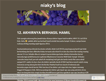Tablet Screenshot of niaky.wordpress.com