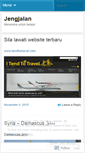 Mobile Screenshot of jalanjalanbersamaotakcair.wordpress.com