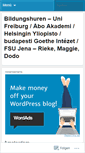 Mobile Screenshot of bildungshuren.wordpress.com