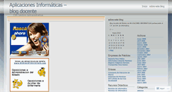 Desktop Screenshot of aplica.wordpress.com