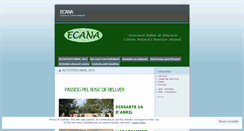 Desktop Screenshot of ecana.wordpress.com