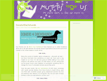 Tablet Screenshot of muttsrus.wordpress.com