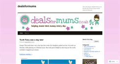 Desktop Screenshot of dealsformums.wordpress.com