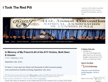 Tablet Screenshot of itooktheredpill.wordpress.com