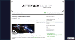 Desktop Screenshot of afterdarkfacility.wordpress.com