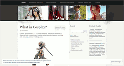 Desktop Screenshot of foxtalecosplay.wordpress.com