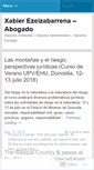 Mobile Screenshot of ezeizabarrena.wordpress.com