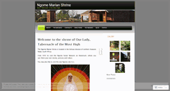 Desktop Screenshot of ngome.wordpress.com