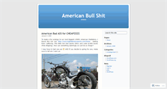 Desktop Screenshot of americanbs.wordpress.com