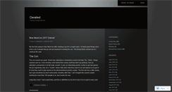 Desktop Screenshot of derailedgaming.wordpress.com